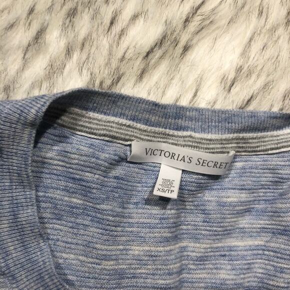 Victoria’s Secret blue space dye comfy sweater XS - Picture 4 of 6
